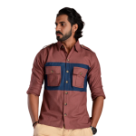 Rose Dust Hunt in Style Shirt | Premium Men's Sportswear | Classic Outdoor Design | Comfortable Cotton Fabric | Size 36-44